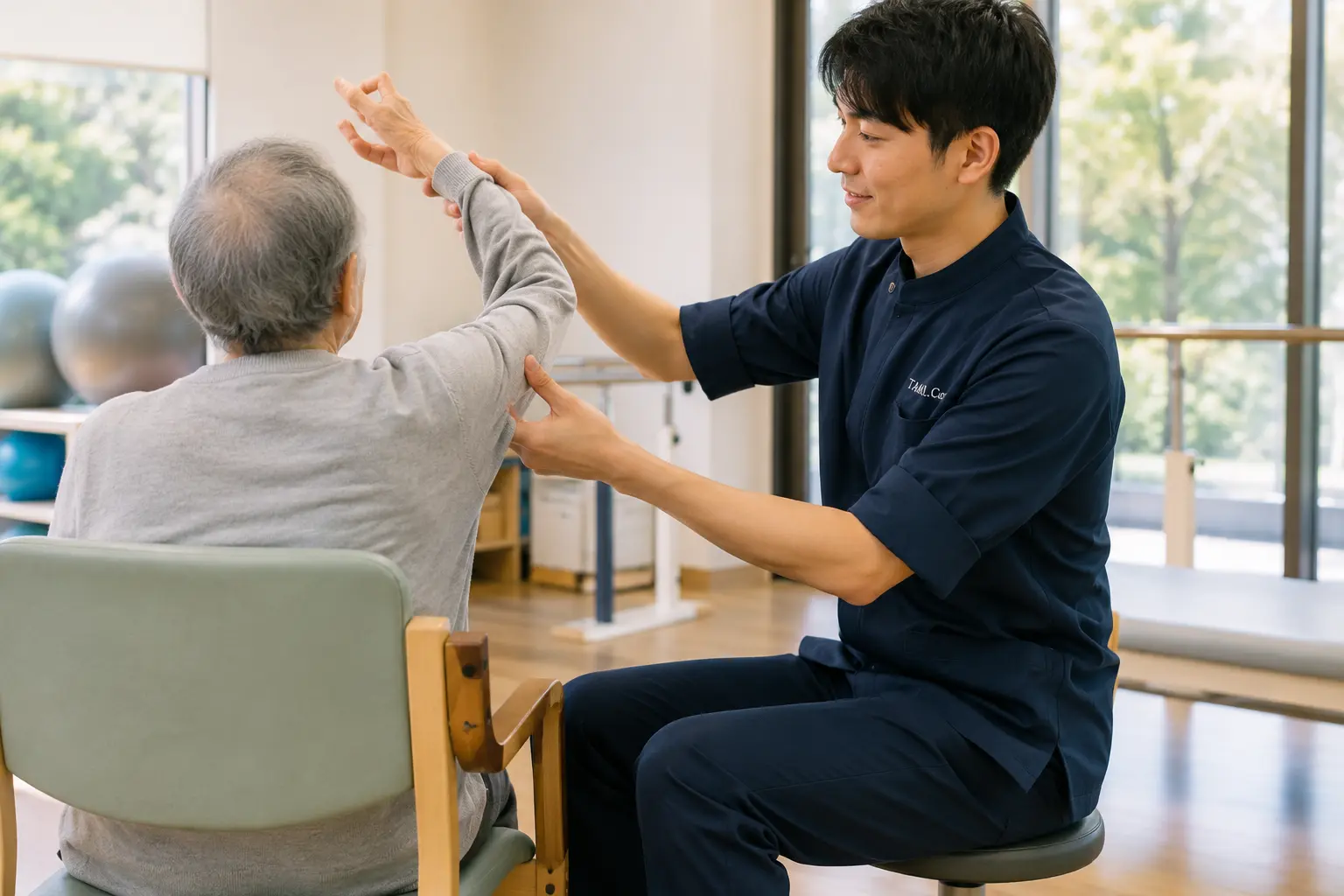 リハビリの様子